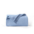 GentleSoft® light blue 100% cotton herringbone woven blanket