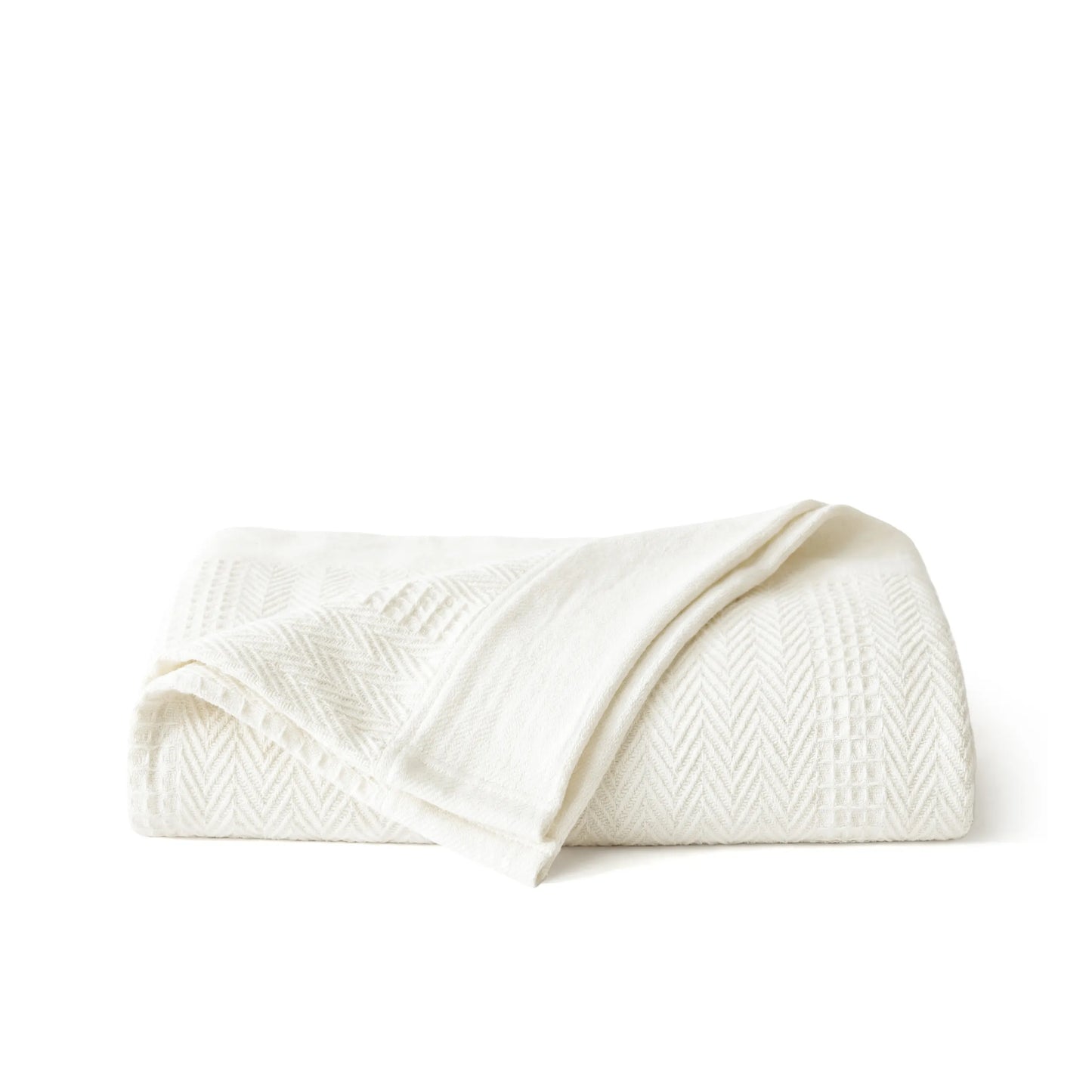 PureWoven™ Organic Cotton Textured Blanket