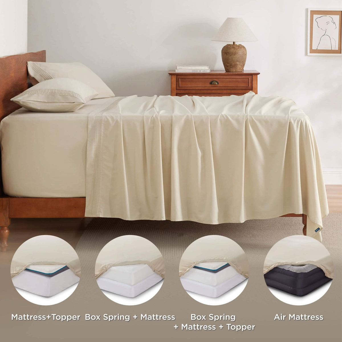 GentleSoft™ Moisture-Wicking Sheet Set