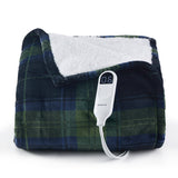 Bedsure Electric Heated Plaid Throw Blanket