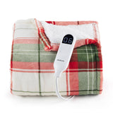 Bedsure Electric Heated Plaid Throw Blanket