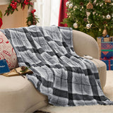 Bedsure Electric Heated Plaid Throw Blanket