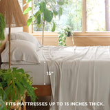 Rayon Derived from Bamboo and Linen Sheet Set