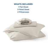 Rayon Derived from Bamboo and Linen Sheet Set