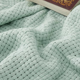 Airy Basket Weave Blanket