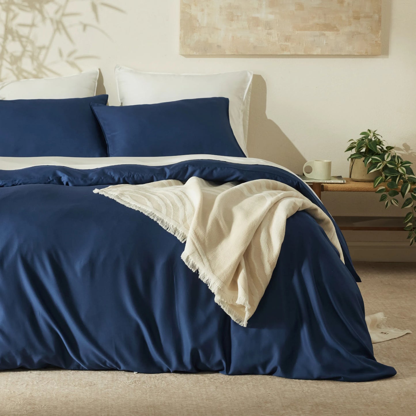 PureWoven™ Organically Grown Bamboo Viscose Duvet Cover Set