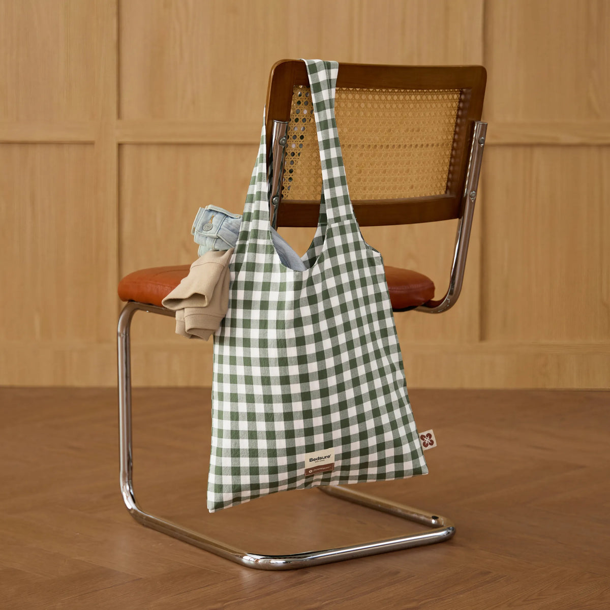 Washed Cotton Tote Bag