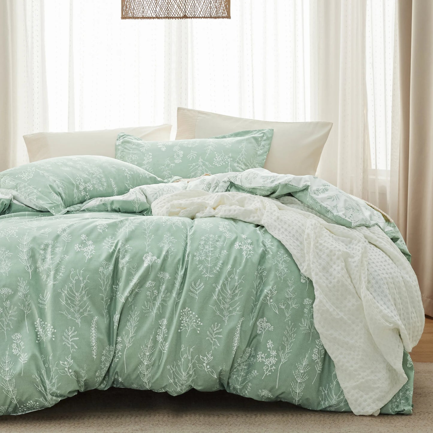 Floral Comforter Set