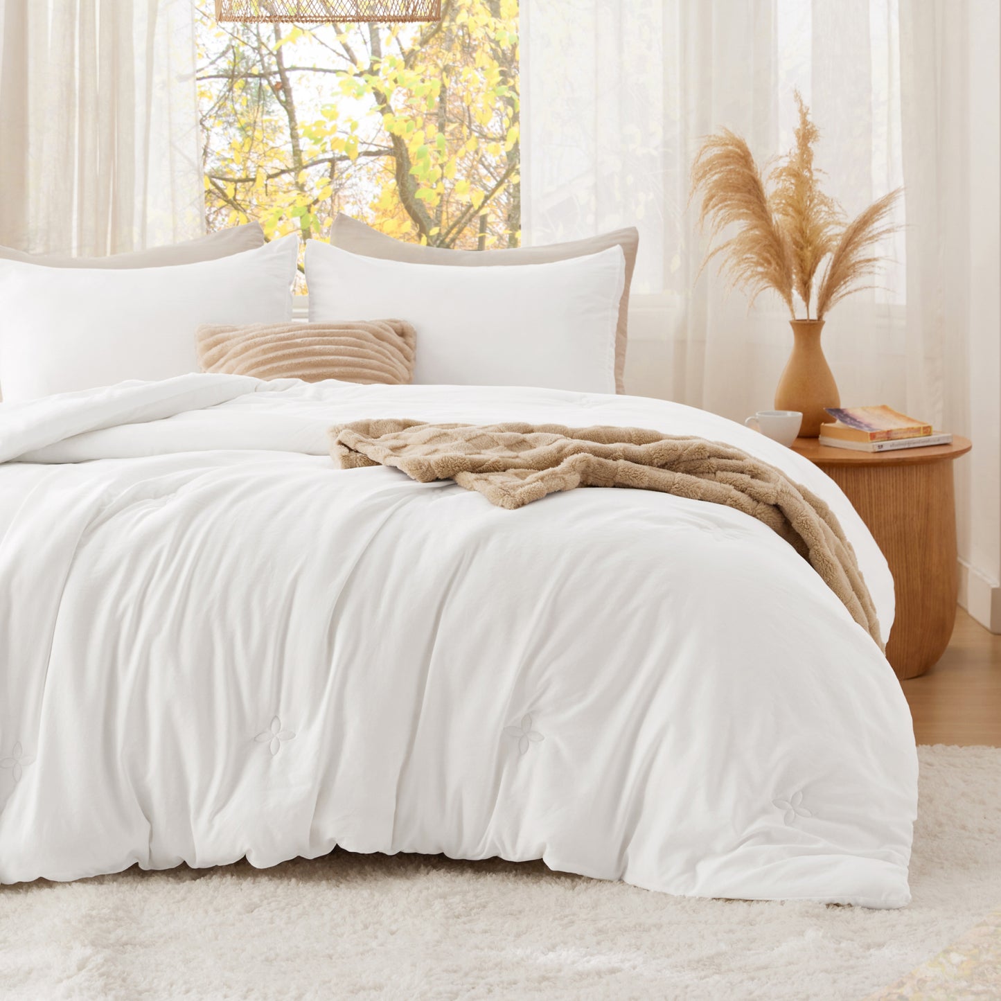 GentleSoft® Textured Quilted Comforter Set