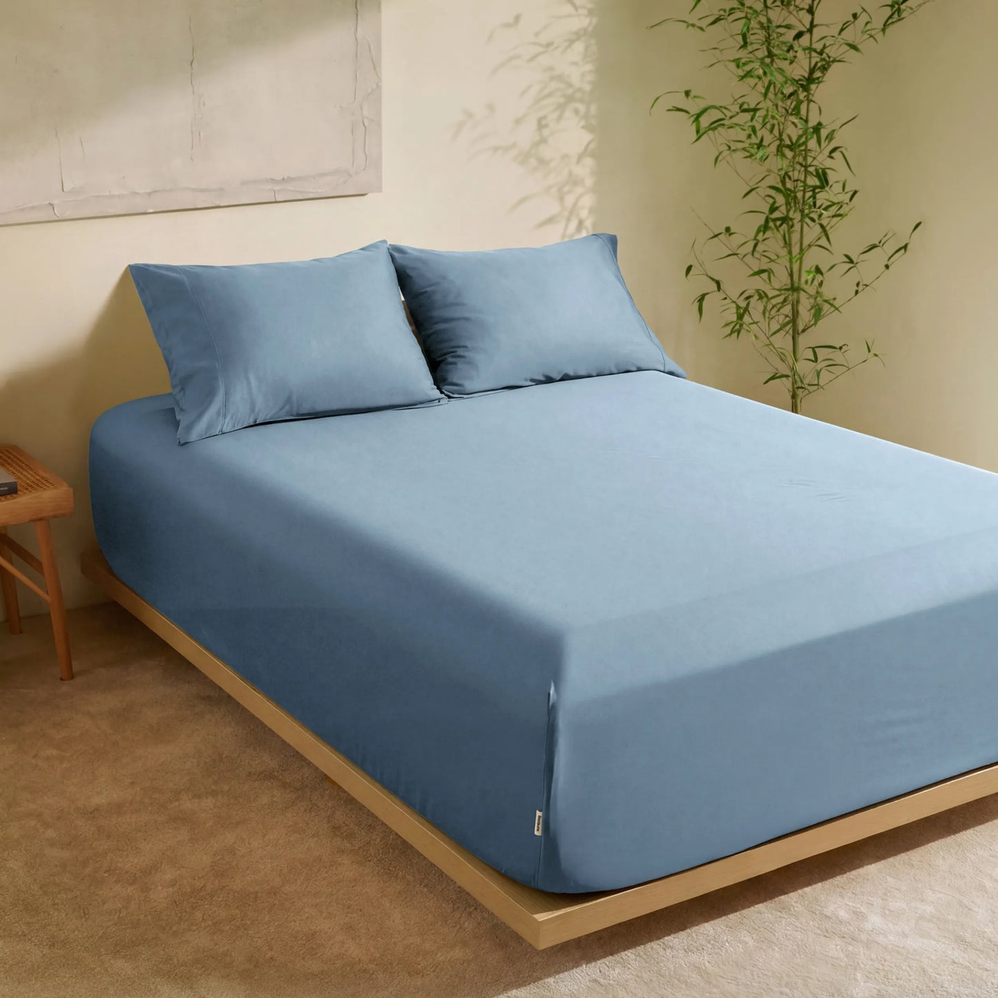PureWoven™ Organically Grown Bamboo Viscose Fitted Sheet Set