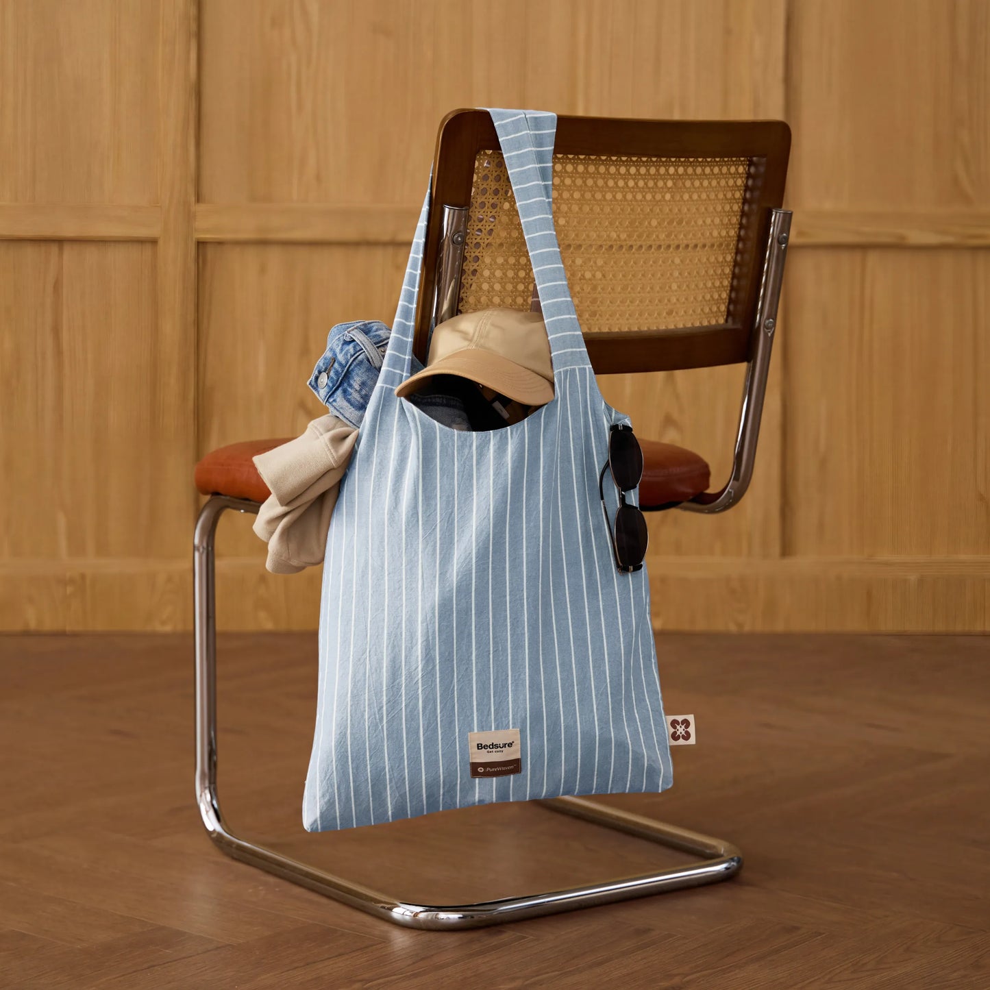 Washed Cotton Tote Bag