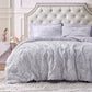 Graceful Bow Jacquard Comforter Set