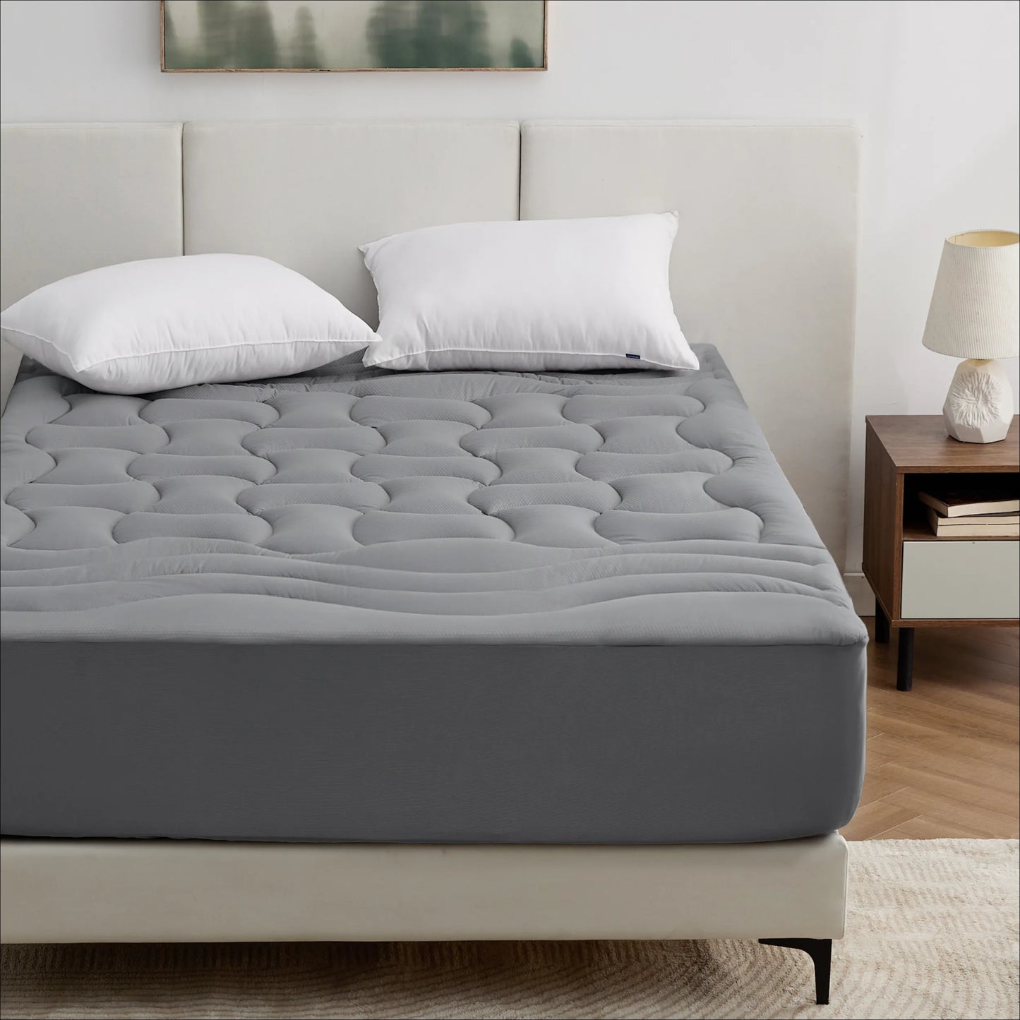 Three-Zone Waterproof Mattress Pad