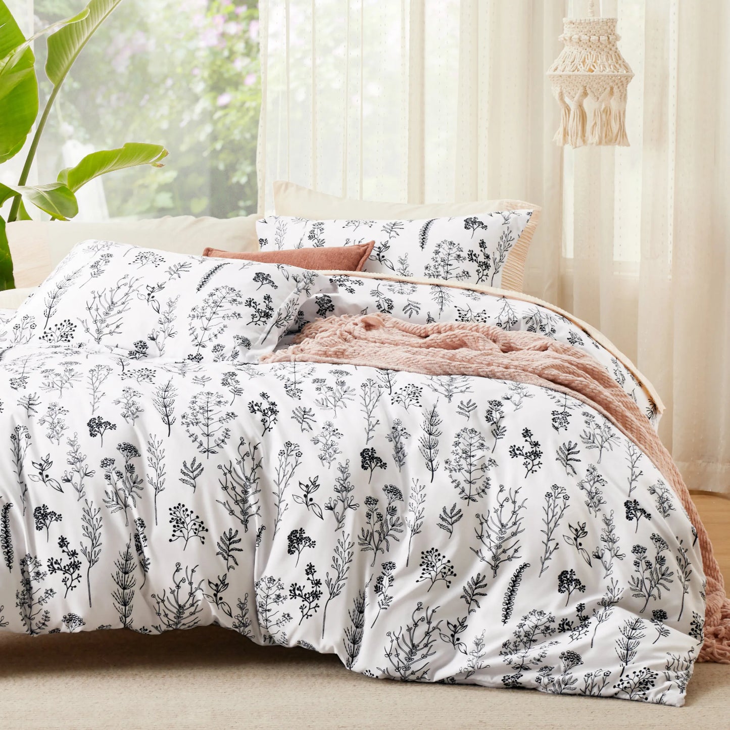 Floral Comforter Set
