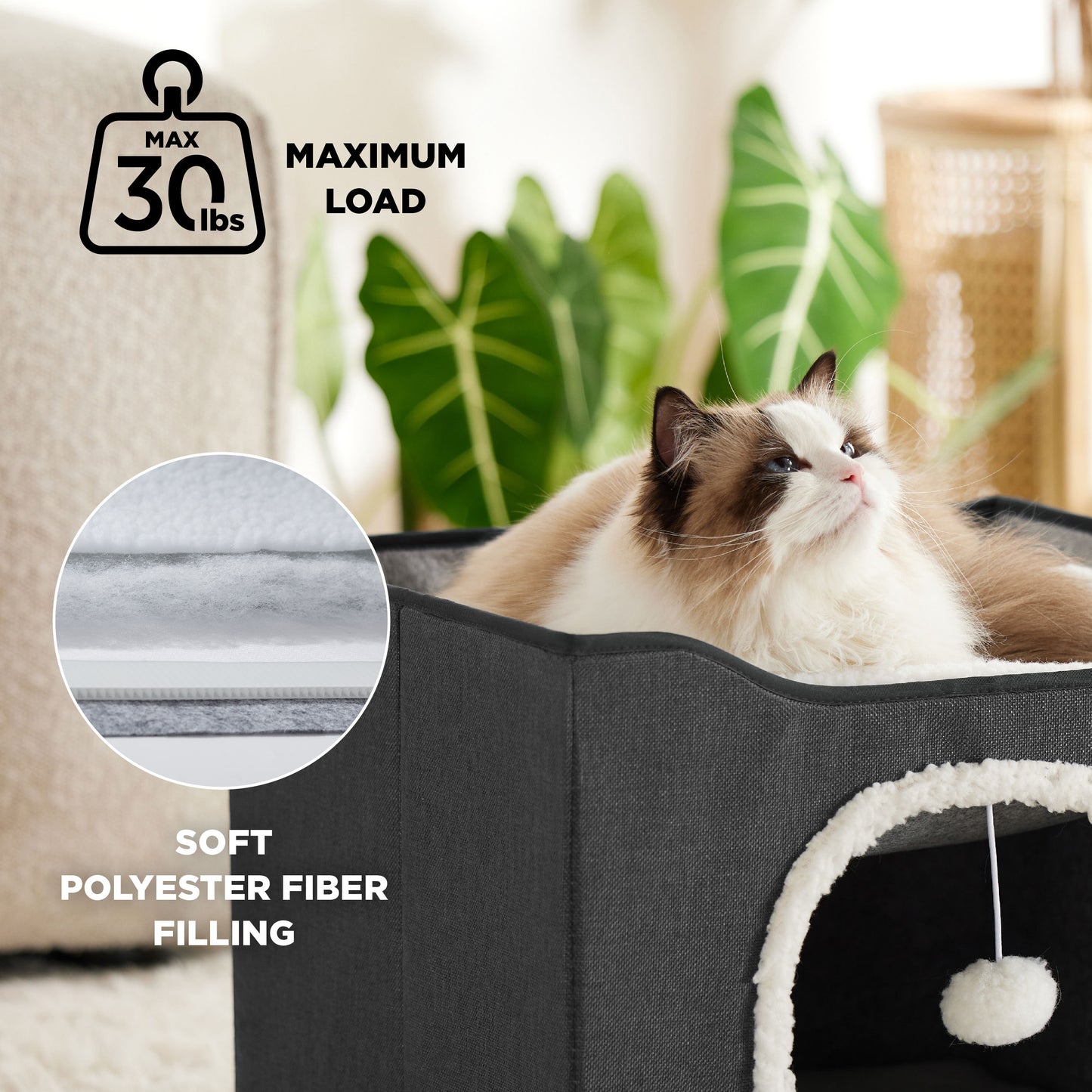 Cat Beds for Indoor Pet Cat House