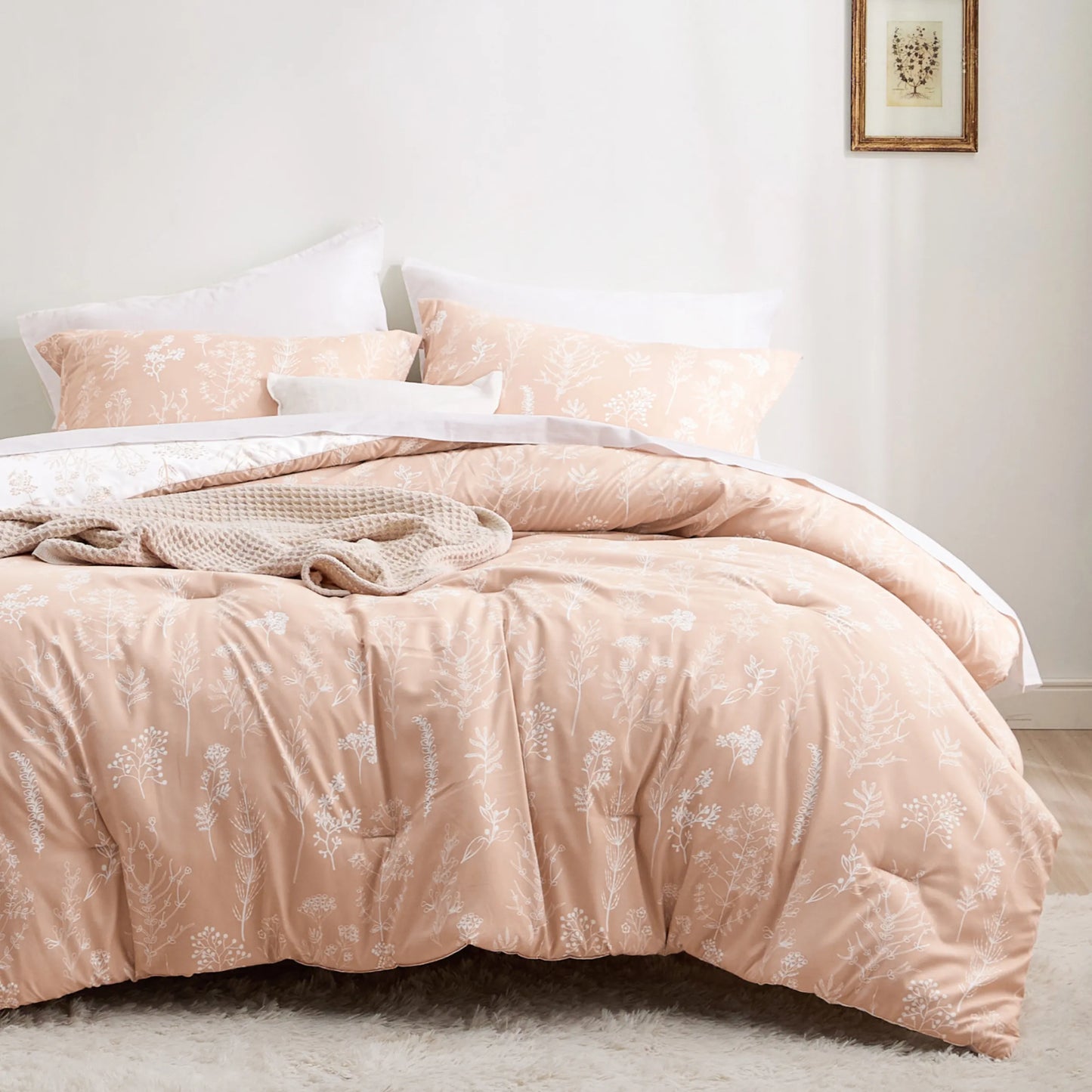 Floral Comforter Set