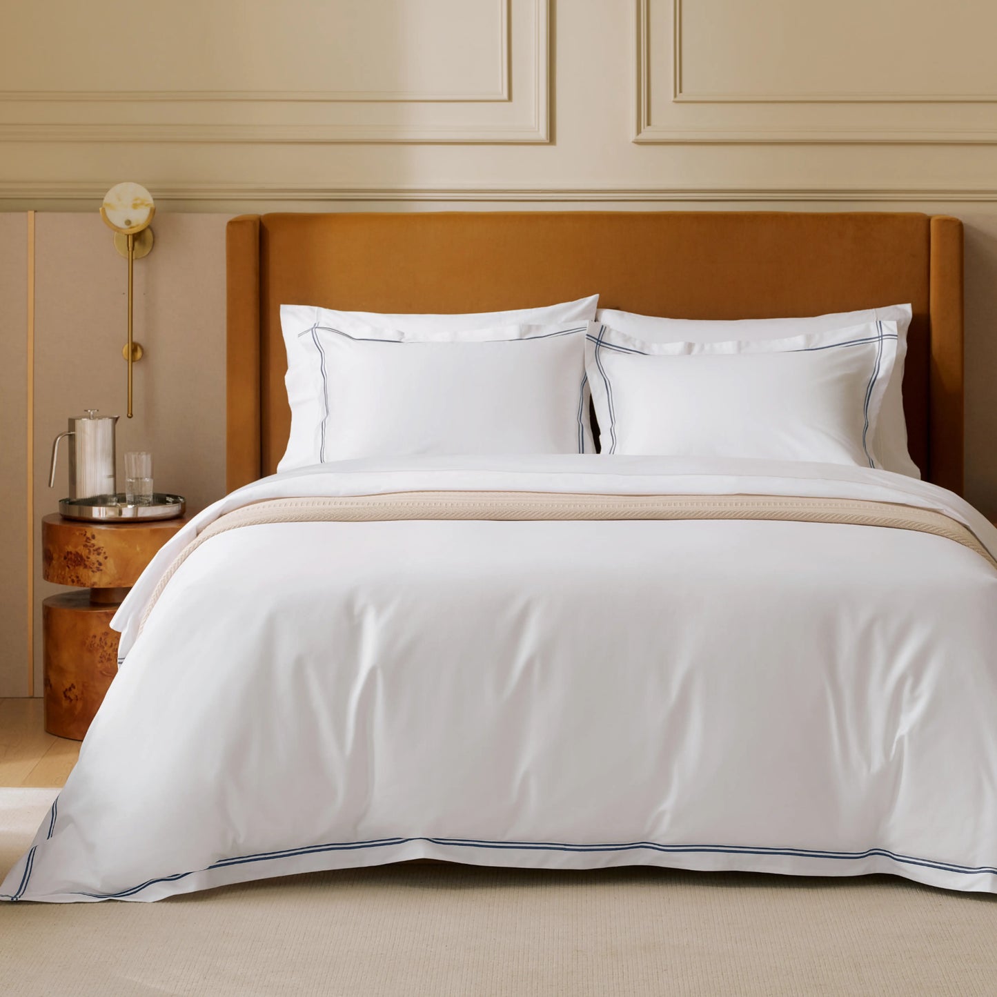 PureWoven™ Giza Egyptian Cotton Duvet Cover Set