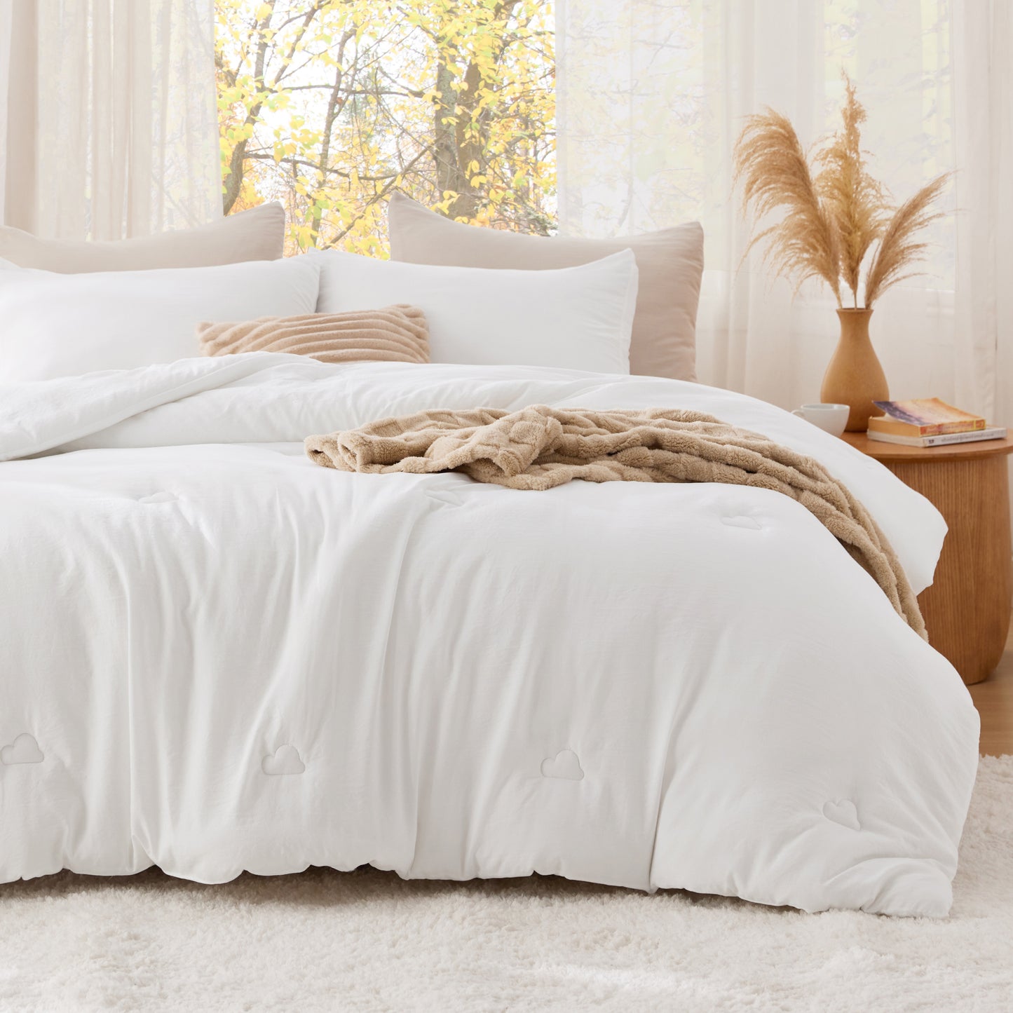 GentleSoft® Textured Quilted Comforter Set