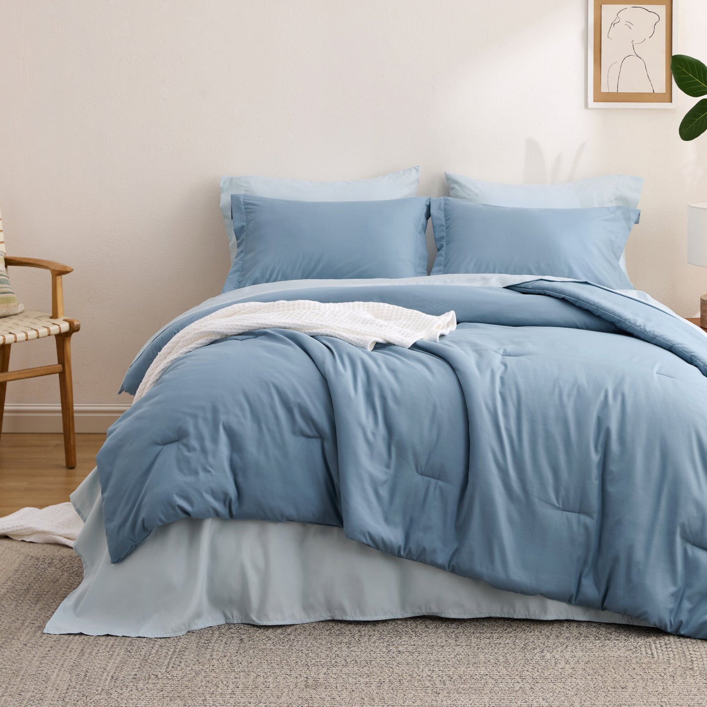 Dual-Tone Bed-in-a-Bag