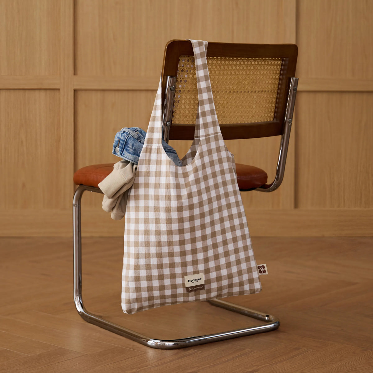 Washed Cotton Tote Bag