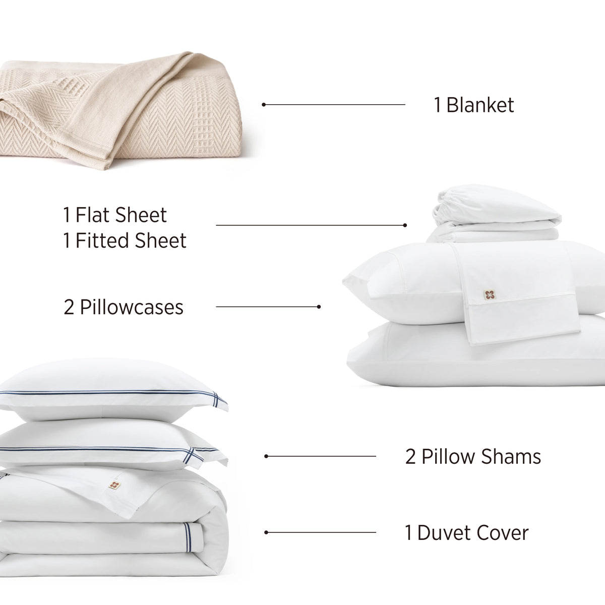 Giza Egyptian Cotton Complete Bundle