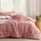 Reversible Floral Print Comforter Set