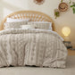 Boho Tufted Embroidery Duvet Cover Set