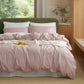 PureWoven™ Washed Cotton Duvet Cover Set