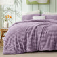 Striped Flannel Comforter Set