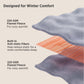 220 GSM Anti-Static Flannel Sheet Set