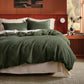 PureWoven™ Cotton Waffle Weave Duvet Cover Set