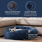Calming Donut Bed for Dogs and Cats