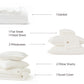White Organic Cotton Waffle Serenity Bundle: blanket, sheets, pillowcases, shams, duvet cover.
