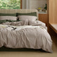 PureWoven™ Washed Cotton Duvet Cover Set