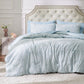Graceful Bow Jacquard Comforter Set