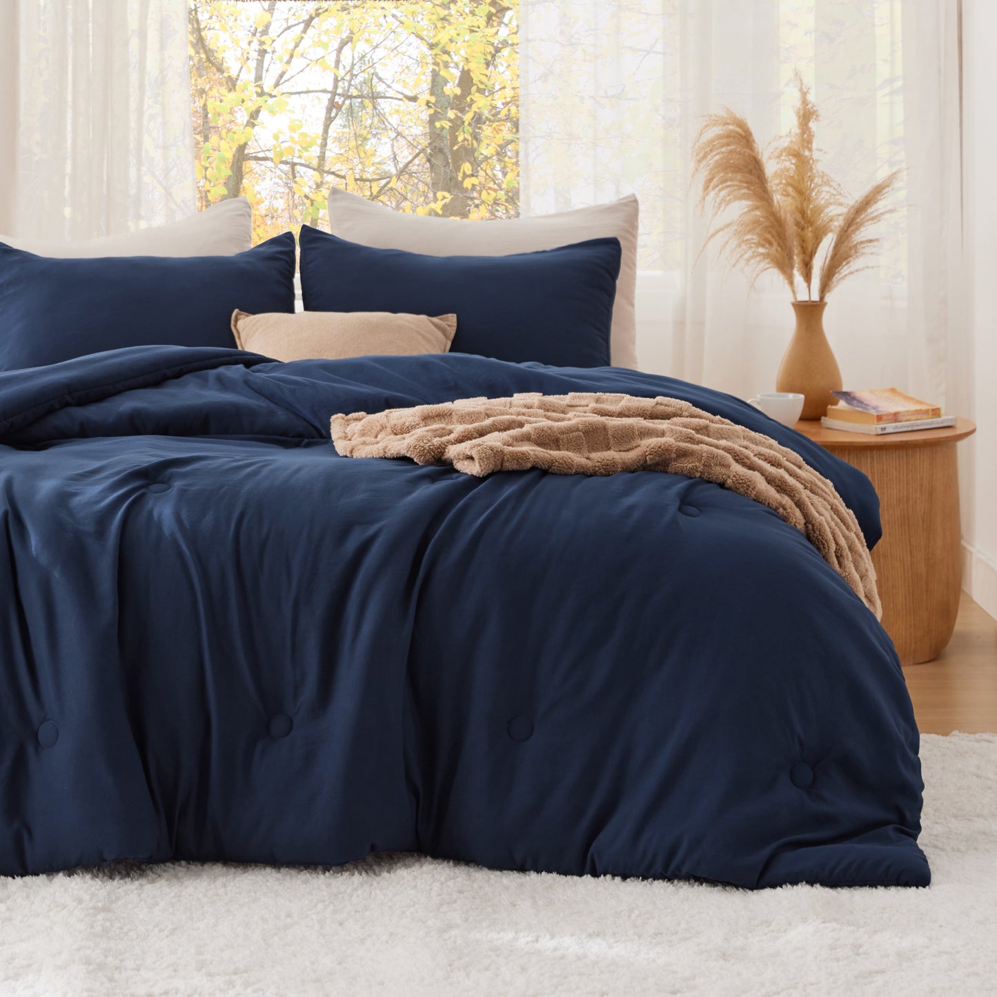 GentleSoft® Textured Quilted Comforter Set