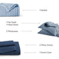 Rayon Derived From Bamboo Waffle Bundle: waffle blanket, sheets, pillowcases, shams, duvet cover.