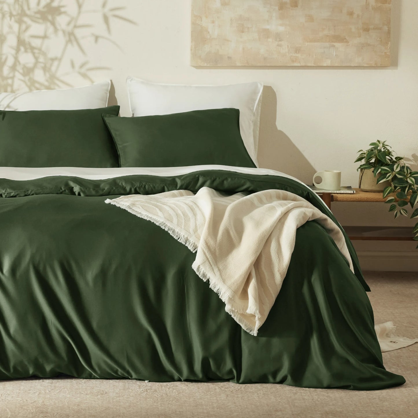PureWoven™ Organically Grown Bamboo Viscose Duvet Cover Set