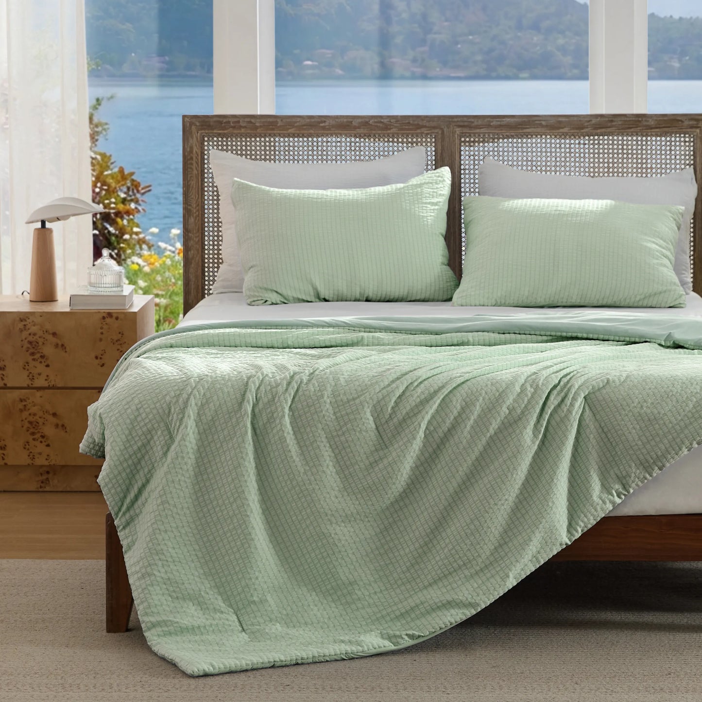 Sleepease Cooling Comforter Set