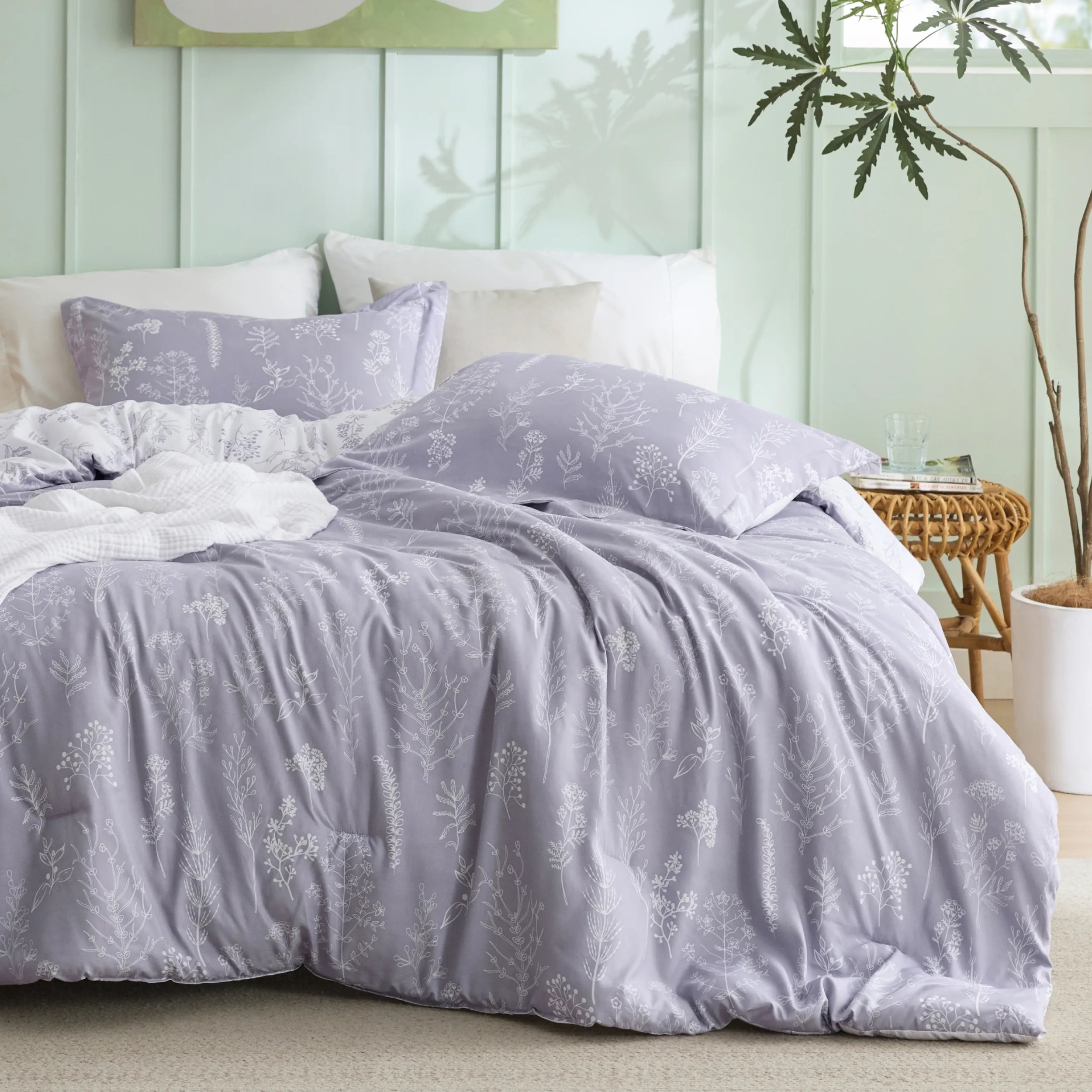 Floral Comforter Set