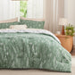 Reversible Floral Print Comforter Set