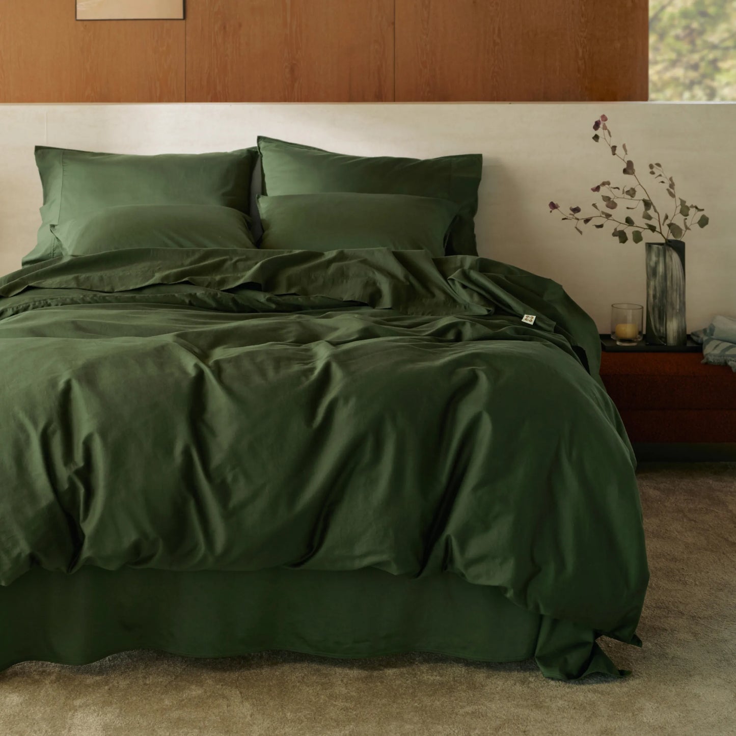 GentleSoft® Organic Cotton Duvet Cover Set