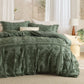 Boho Tufted Embroidery Duvet Cover Set