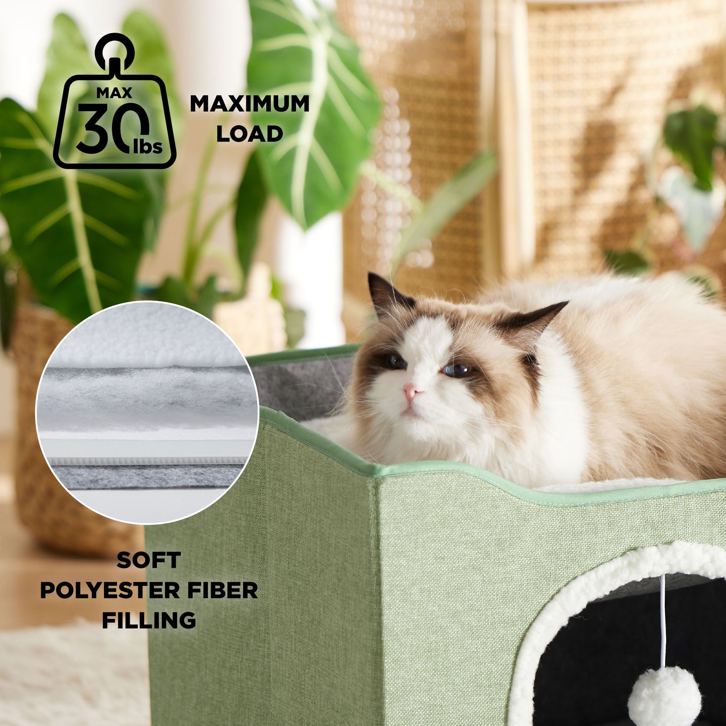 Cat Beds for Indoor Pet Cat House