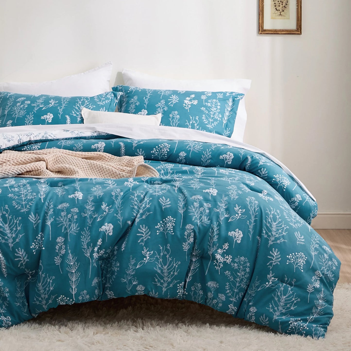 Floral Comforter Set