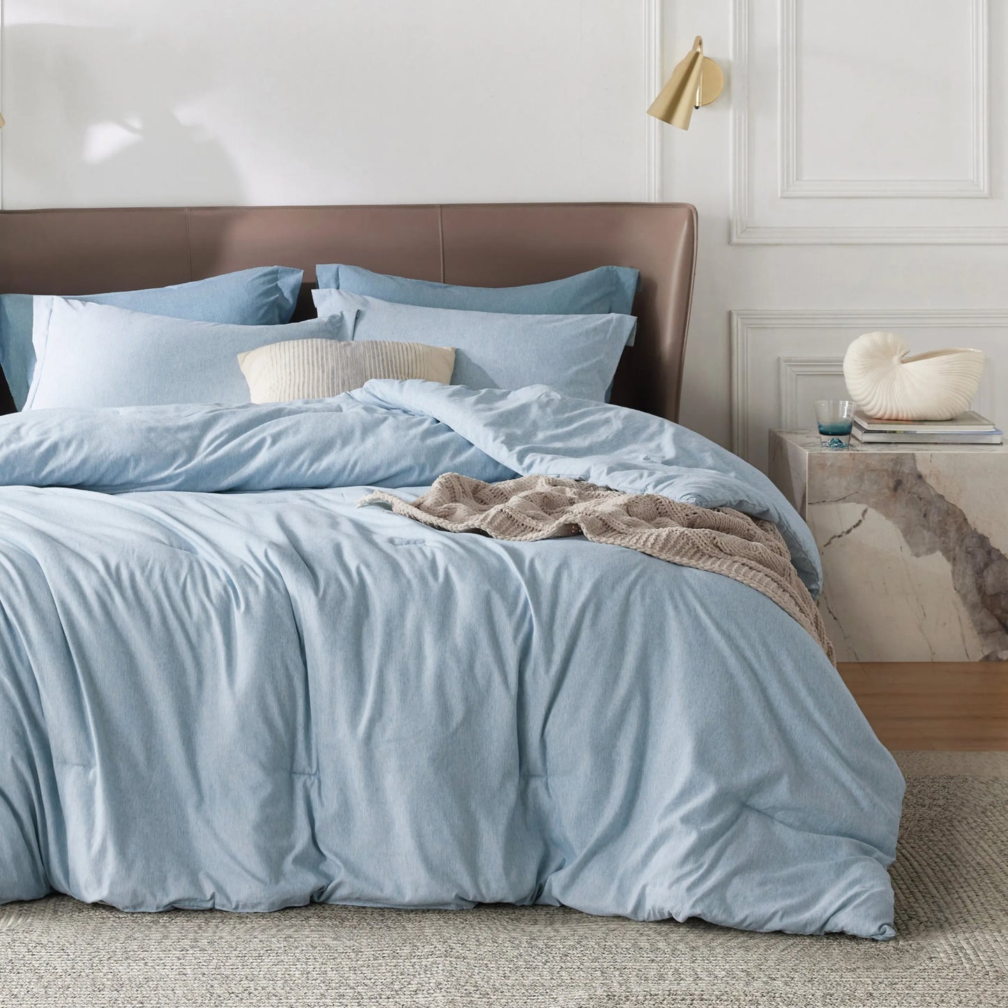 Cationic Dye Comforter Set 100gsm