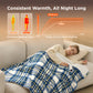 GentleSoft® Plaid Flannel Heated Blanket