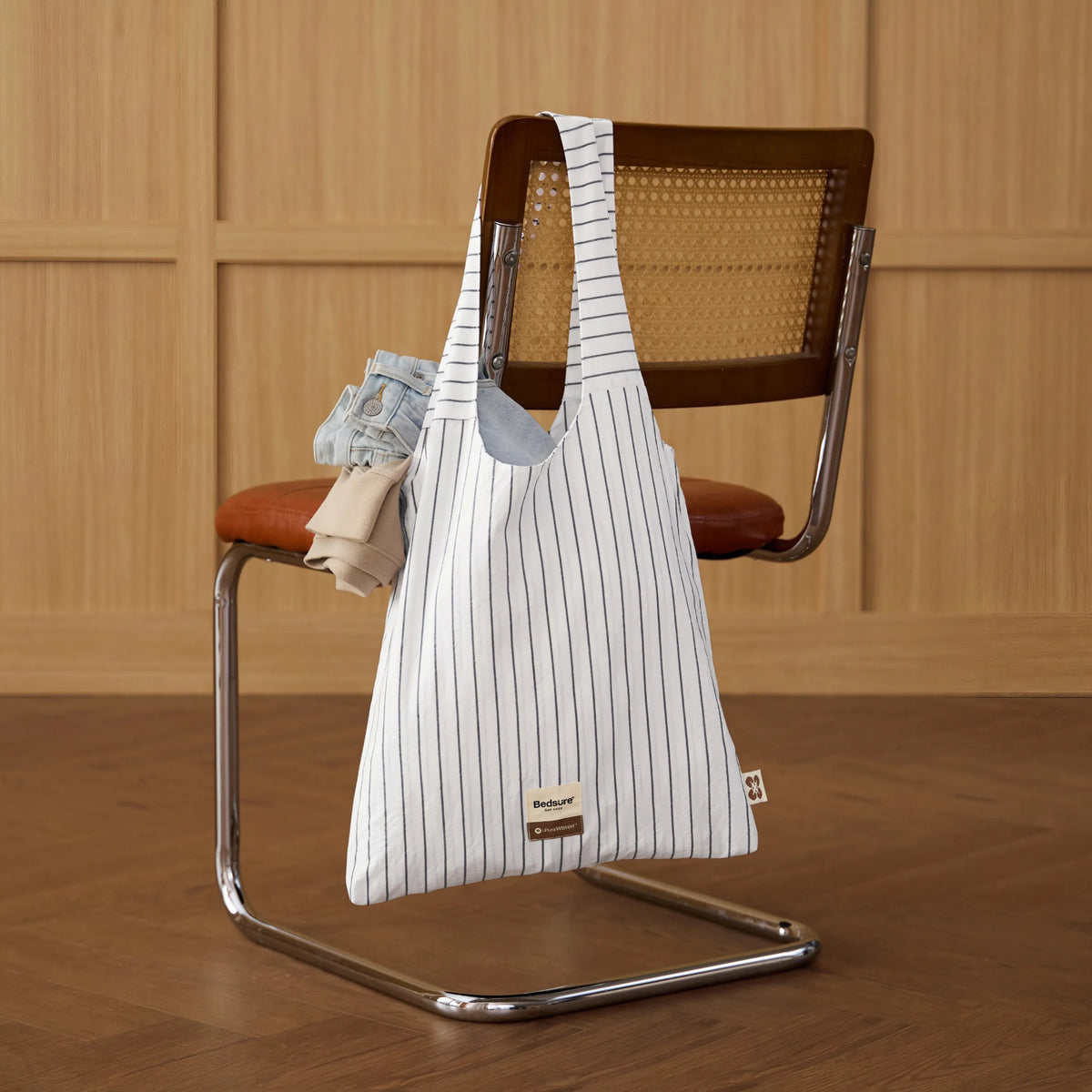 Washed Cotton Tote Bag