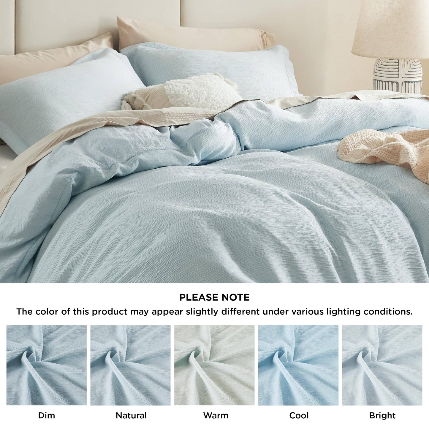 GentleSoft™ Muslin Duvet Cover Set