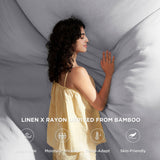 Rayon Derived from Bamboo and Linen Sheet Set